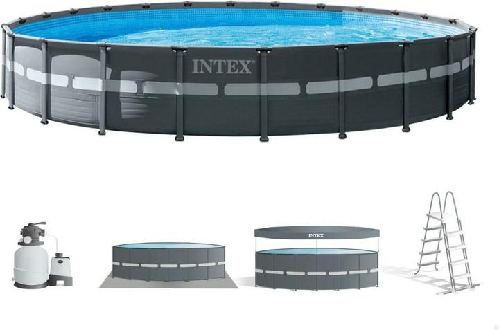 Actual product image Intex 7.32M X 1.32M ULTRA XTR FRAME POOL SET (Ø 732 x 132 cm)