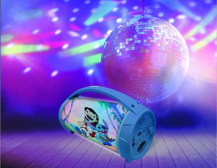Actual product image Lexibook Stitch Bluetooth® Light Speaker with Microphone (BTP585DZ)