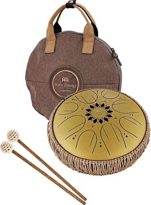 Produktbild Meinl Medium Octave Steel Tongue Drum - C Major - Gold