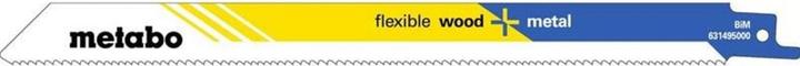 Image du produit Metabo Lames de scie sabre série "Flexible" (5 pces)