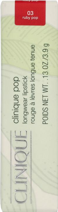 Produktbild Clinique Pop Longwear Lipstick Matte Ruby Pop (#03 Ruby Pop)
