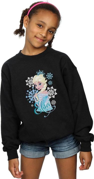Produktbild Disney Frozen Elsa Snowflakes Sweatshirt Mädchen (116)