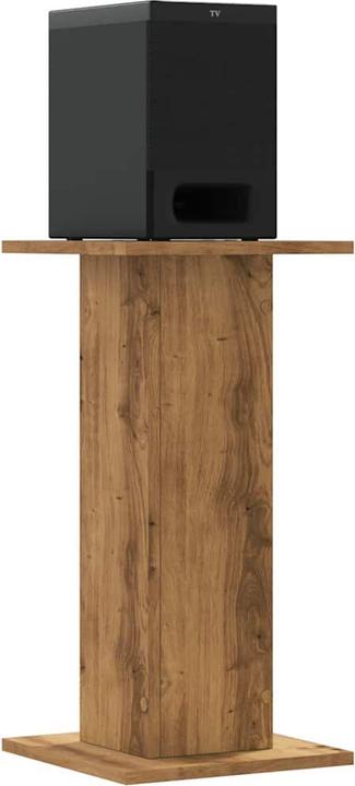 Actual product image vidaXL Speaker stand 2 pcs. 30 x 30 x 60 cm (1 pair, Stand, Not movable)