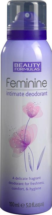 Actual product image Beauty Formulas Feminine Intimate Deodorant Deodorant To Hygiene 150ml (Spray, 150 ml)