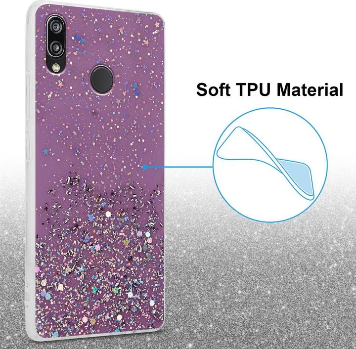 Immagine prodotto Cadorabo Copertura in TPU scintillante (Huawei Nova 3E)