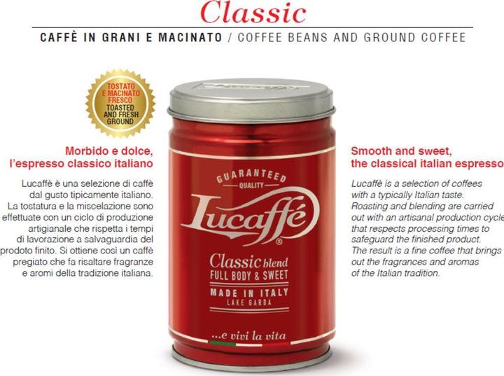 Produktbild Lucaffe Classic (250 g, Mittlere Röstung)