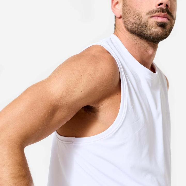 Produktbild Domyos Tank Top Herren Rundhals - weiss (S)