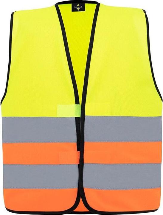 Image du produit Korntex T-shirt Hi-Vis Recycled Jaune - Gris, taille XXL (XXL)