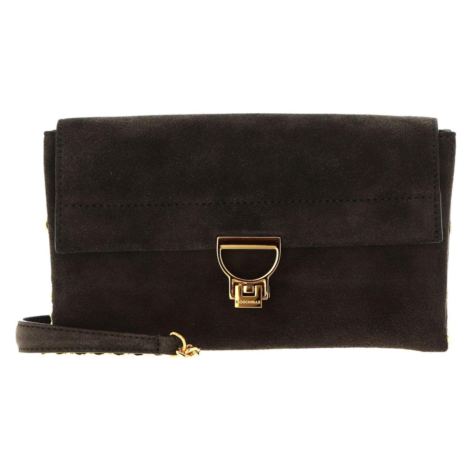 Coccinelle, Damen, Handtasche, Arlettis Suede Handbag, Grün