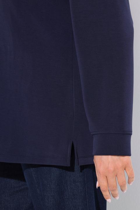 Produktbild Ulla Popken Sweatshirt, Ziersteine, Classic, Stehkragen, 3/4-Arm (42, 44)