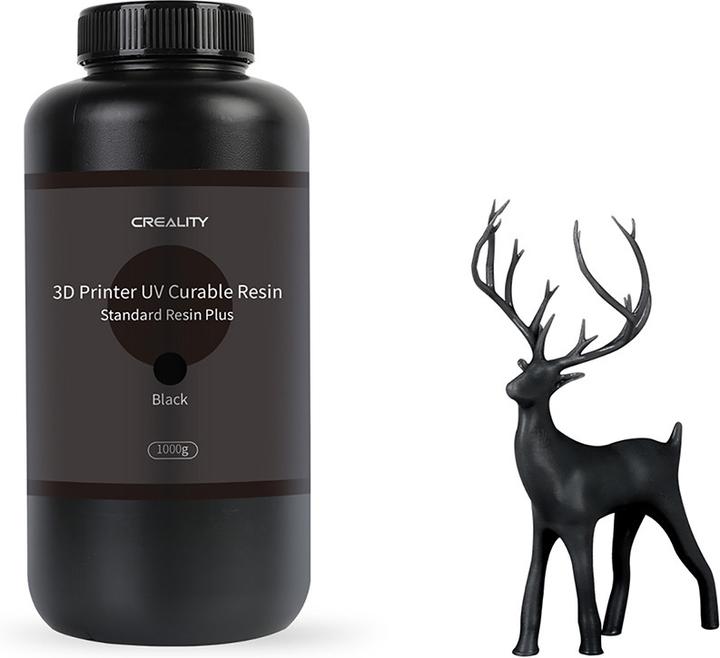 Image du produit Creality Resin Plus 1 kg, noir (Noir, 1000 g)
