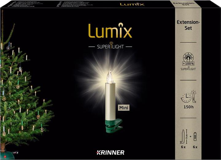 Produktbild Krinner Christbaumkerze (6 x)