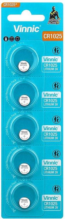 Vinnic CR1025 5BL (Lithiumbatterie) (5 pcs)