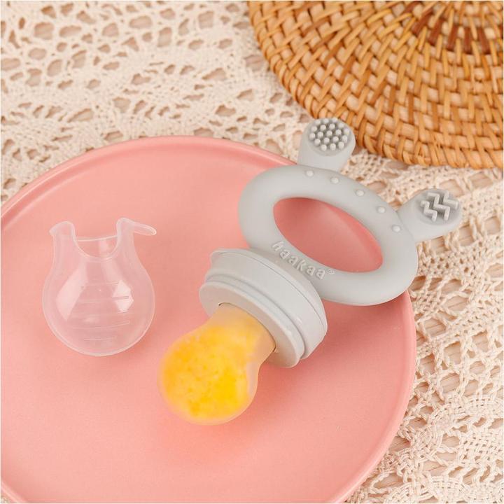 Actual product image Haakaa Fruit teat and freezer cover set