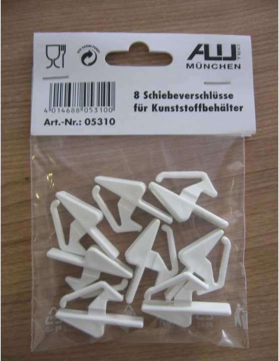 Produktbild Alutec Schiebeverschlüsse für Kunstst