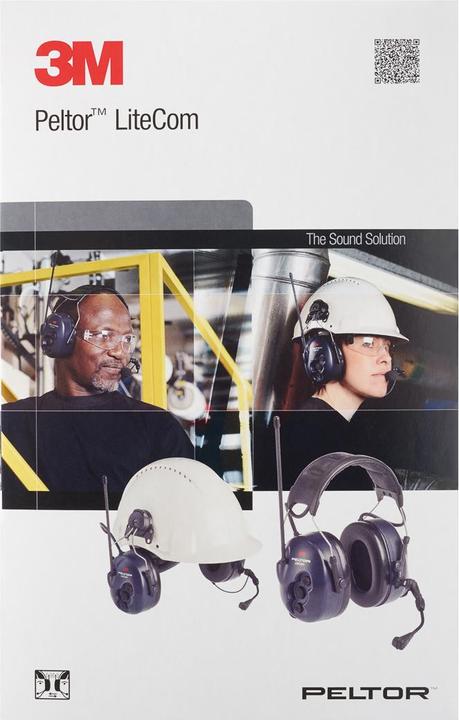 Image du produit 3M LiteCom Plus 446 Helmet Att Electret Mic (1x)