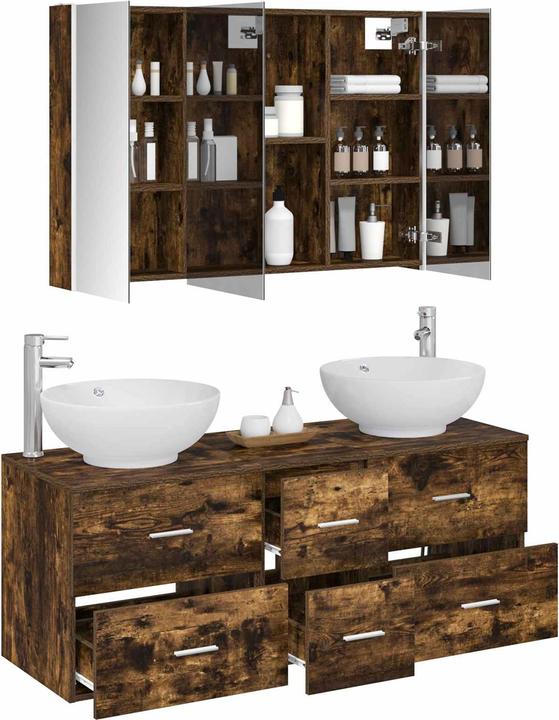Produktbild vidaXL Badezimmermöbel-Set