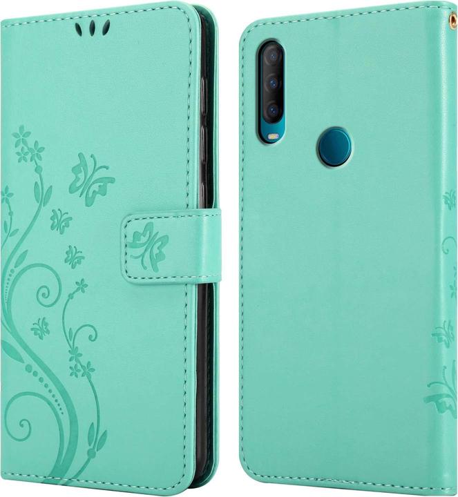 Actual product image Cadorabo Case for Alcatel 1S 2020 Flower Book (1S (2020))