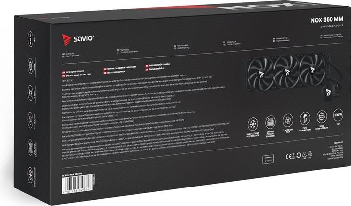 Actual product image Savio NOX 360 mm