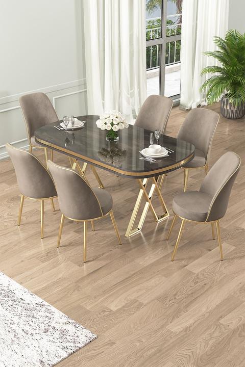 Actual product image Hanah Home Lai Dining TableChairs Set