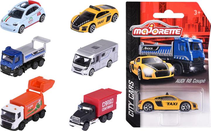 Immagine prodotto Majorette Assortimento di città, 6 tipi.