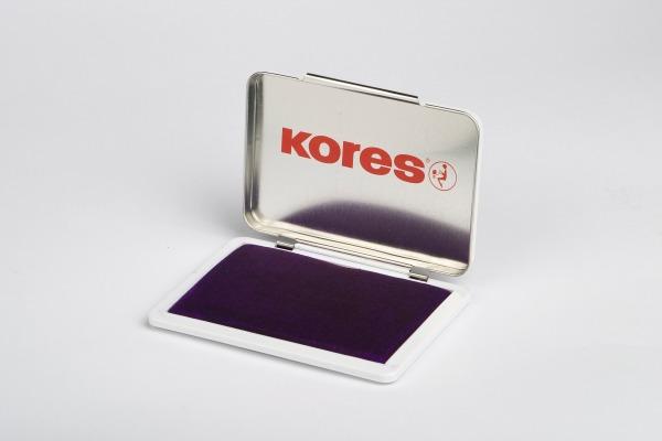Actual product image Kores Metallica stamp pad