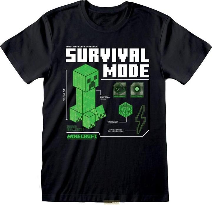 Produktbild Heroes Inc Minecraft T-Shirt Survival Grösse S (S)