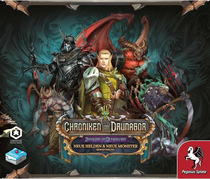 Produktbild Pegasus Chroniken von Drunagor: Neue Helden neue Monster (Erweiterung) (DE) (Deutsch)