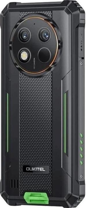 Actual product image Oukitel WP28E 4/64 10600mAh DS Smartphone. Grün ohne Ladegerät (64 GB, Black, Green, 6.54", 4G)