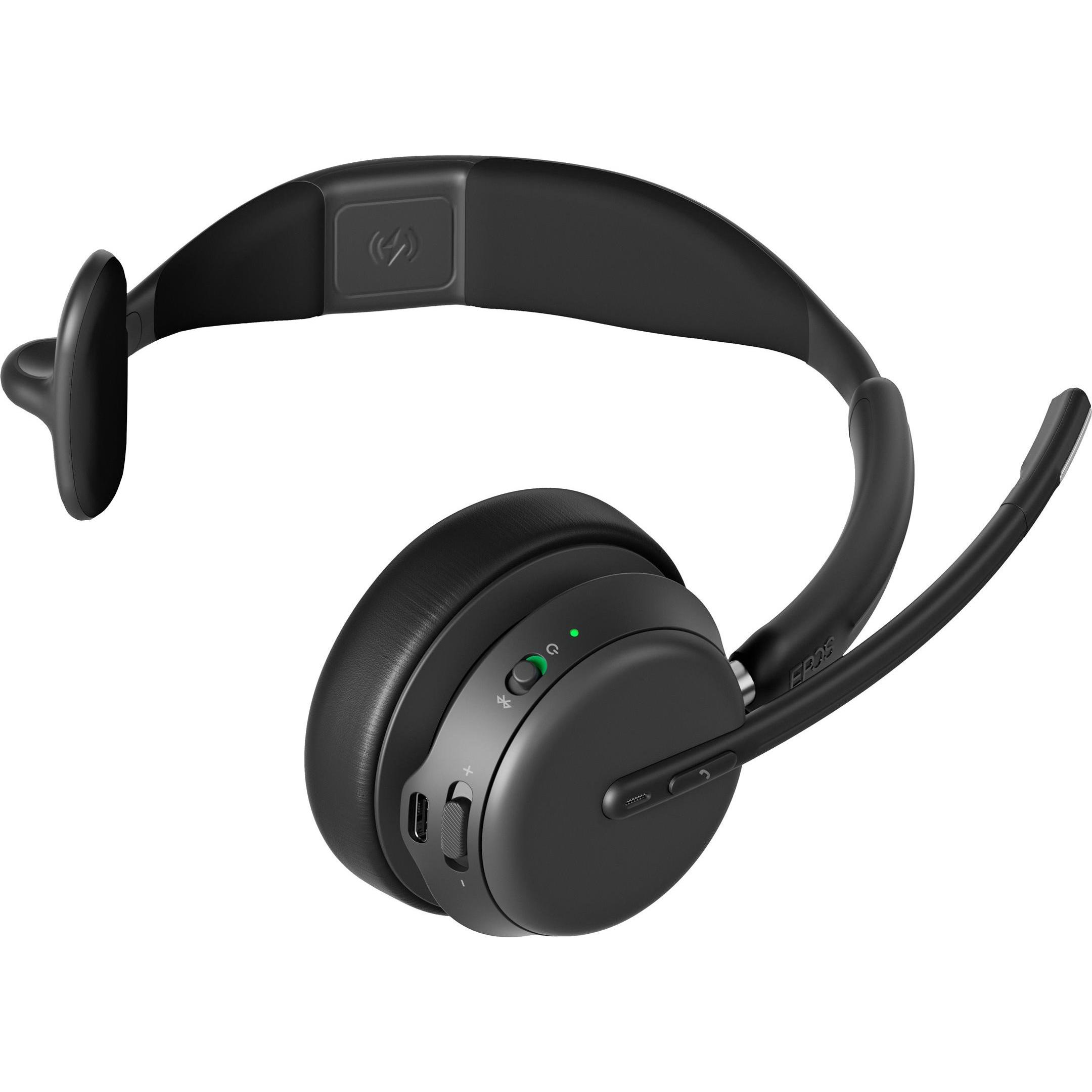 Thumbnail - EPOS IMPACT 10XX (Kabellos, Kabelgebunden, USB-C), Office Headset, Schwarz