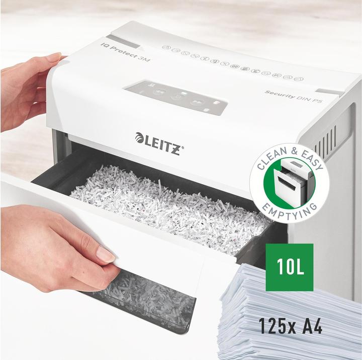 Image du produit Leitz IQ 3M PROTECT PREMIUM - Destructeur de documents (Coupe de particules)