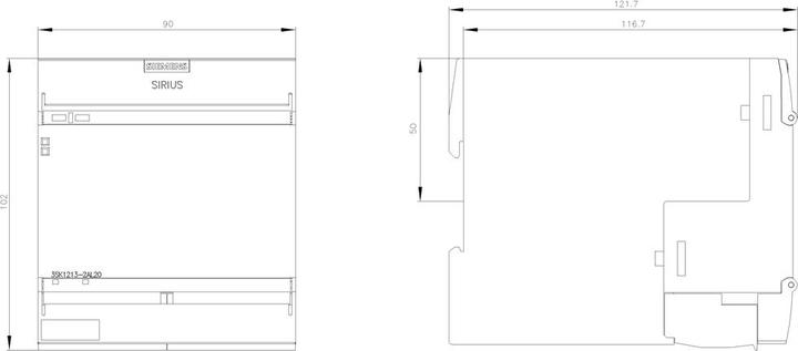 Produktbild Siemens Sicherheitskombination 230V/AC 3SK1213-2AL20