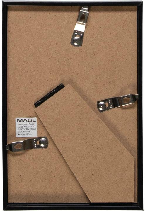 Actual product image Maul 1934490 Picture removable frame Paper size: 10 x 15 cm Black (10 x 15 cm)