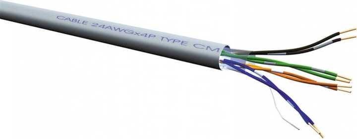 Actual product image Roline UTP cable Cat.6 / Class E stranded 300m (UTP, CAT6, 300 m)