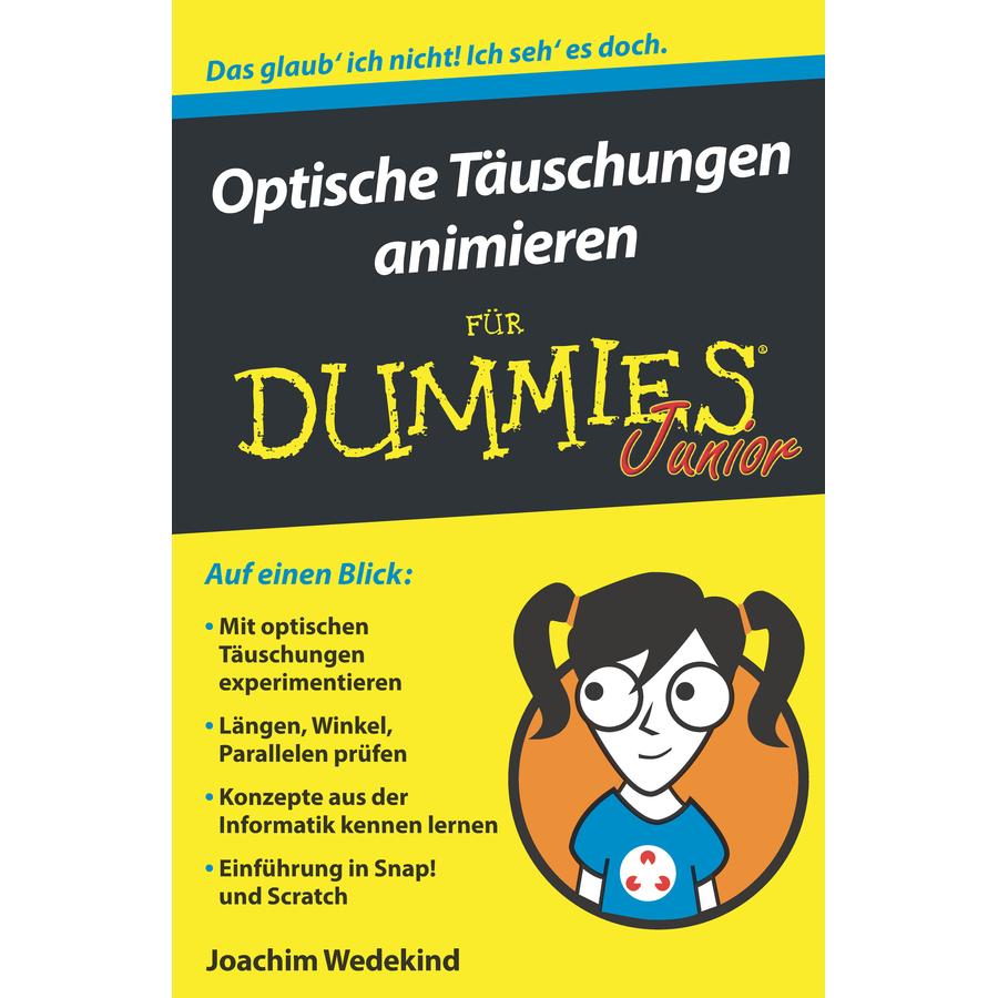 Optische Täuschungen animieren für Dummies Junior, Kinderbücher von Joachim Wedekind
