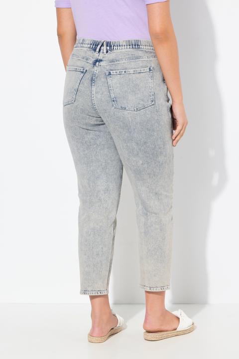 Image du produit Ulla Popken Jean Mom jambe carotte, taille confortable (44)