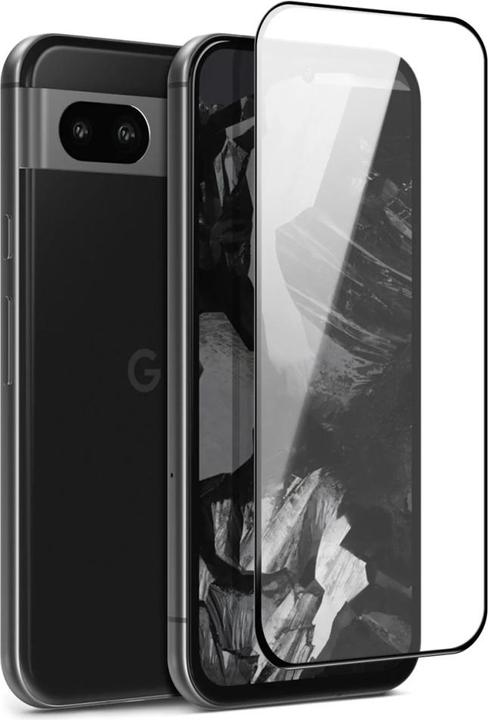 Produktbild Screenguard Google Pixel 8a Full Screen Panzerglas Schutzfolie 2.5D 9H (1 Stk., Google Pixel 8a)