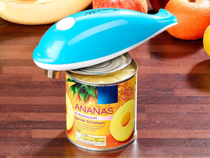 Produktbild Rosenstein & Söhne Elektrischer Sicherheits-Dosenöffner zur wiederverschliessbaren Öffnung