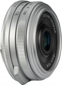 Produktbild Voigtländer Color-Skopar 18mm / 2.8 asph. silber (Fujifilm X, APS-C / DX)