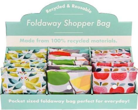 Image du produit Rex London Sacs de shopping recyclés pliables variés