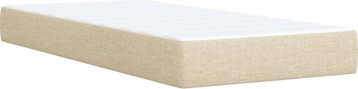 Produktbild VidaXL Bo x springbett mit Matratze 90 x 200 cm Stoff (90 x 200 cm, 90 x 200 cm)