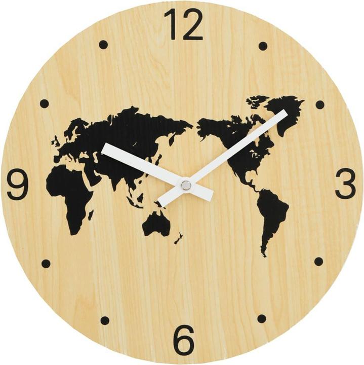 VidaXL Wall clock Ø30 cm (30 cm)