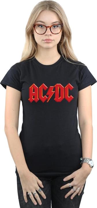 Image du produit AC/DC T-shirt en coton avec logo rouge (XL)