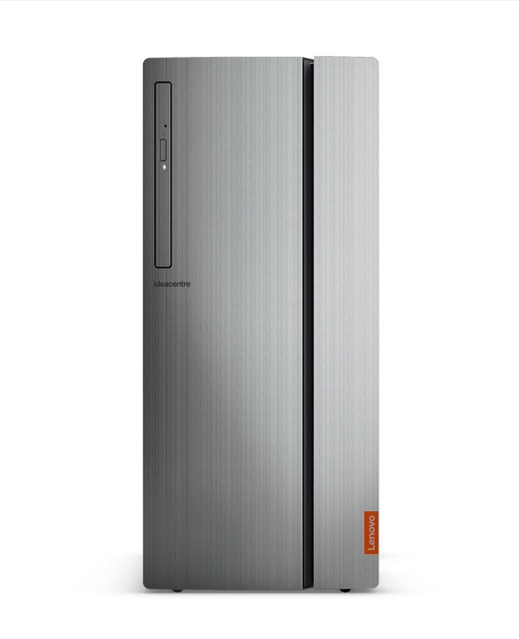Actual product image Lenovo IdeaCentre 720 AMD Ryzen 3 2200G 8GB DDR4-SDRAM 1000GB HDD Black, Silver Tower PC (8 GB, 1000 GB, Radeon RX Vega 8)