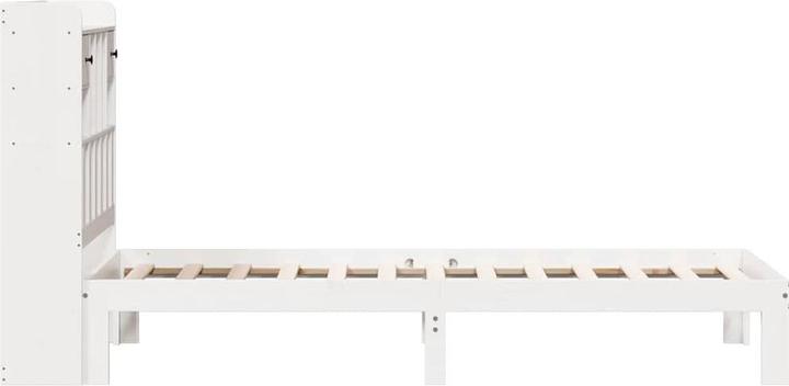 Produktbild vidaXL Bett mit Regal (90 x 200 cm)