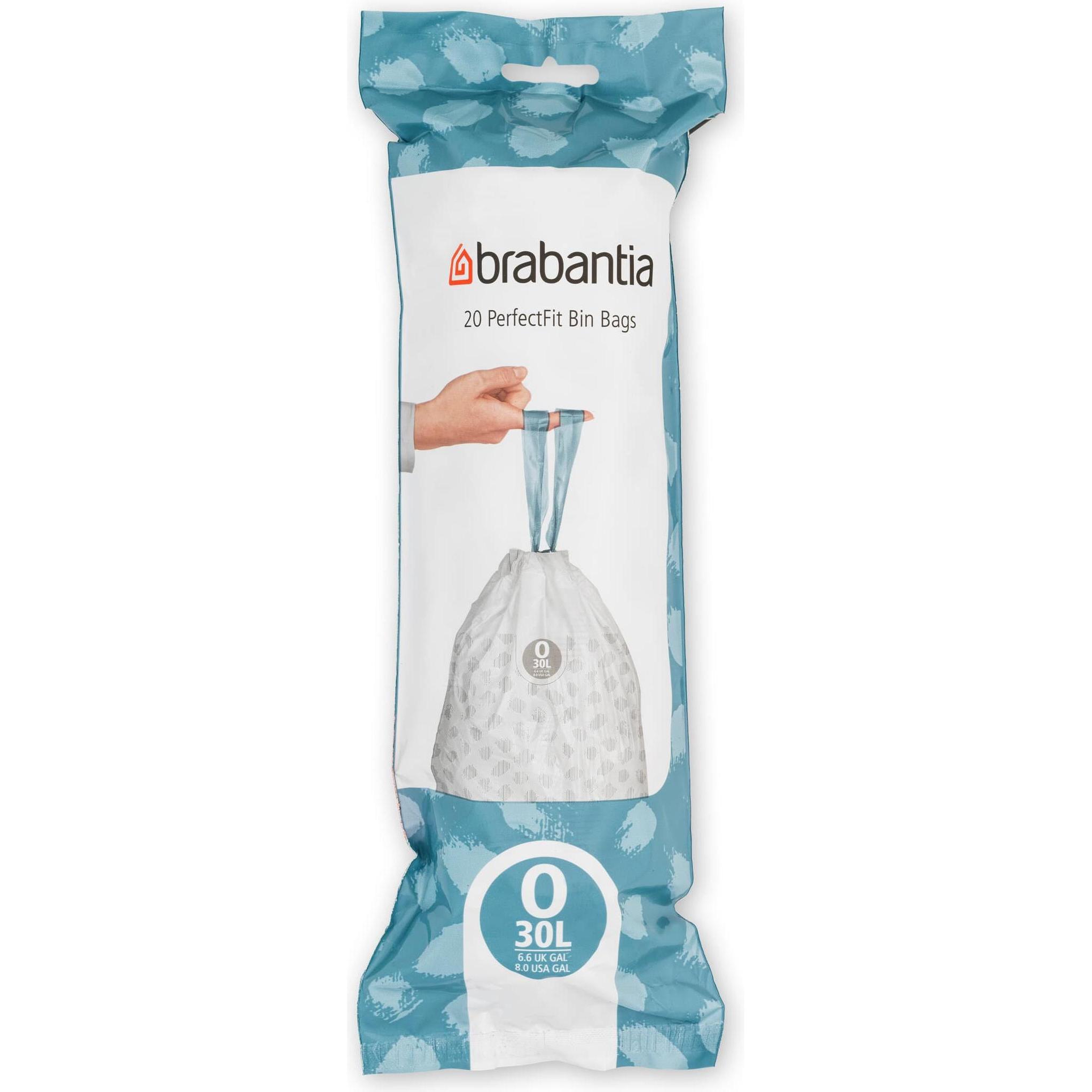 Brabantia PerfectFit O, Abfallsack, Weiss