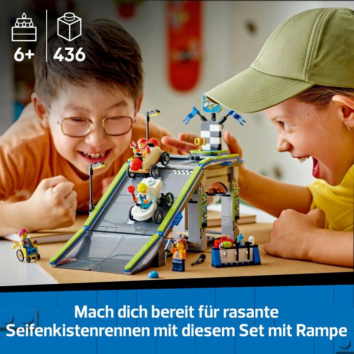 Image du produit LEGO Keine Limits: Seifenkistenrennen mit Rampe (60460, LEGO City)