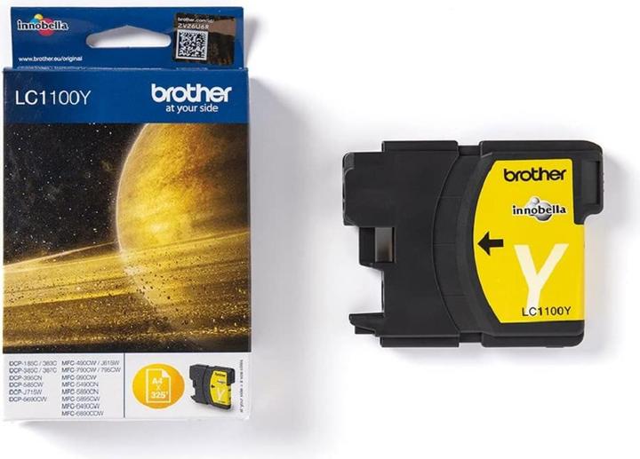 Actual product image Brother Lc-1100y (Y)