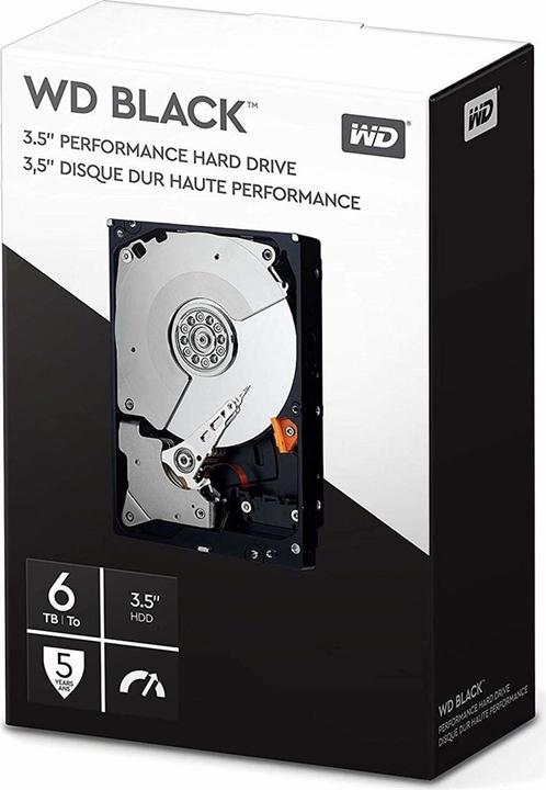 Produktbild WD Black Retail (6 TB, 3.5")