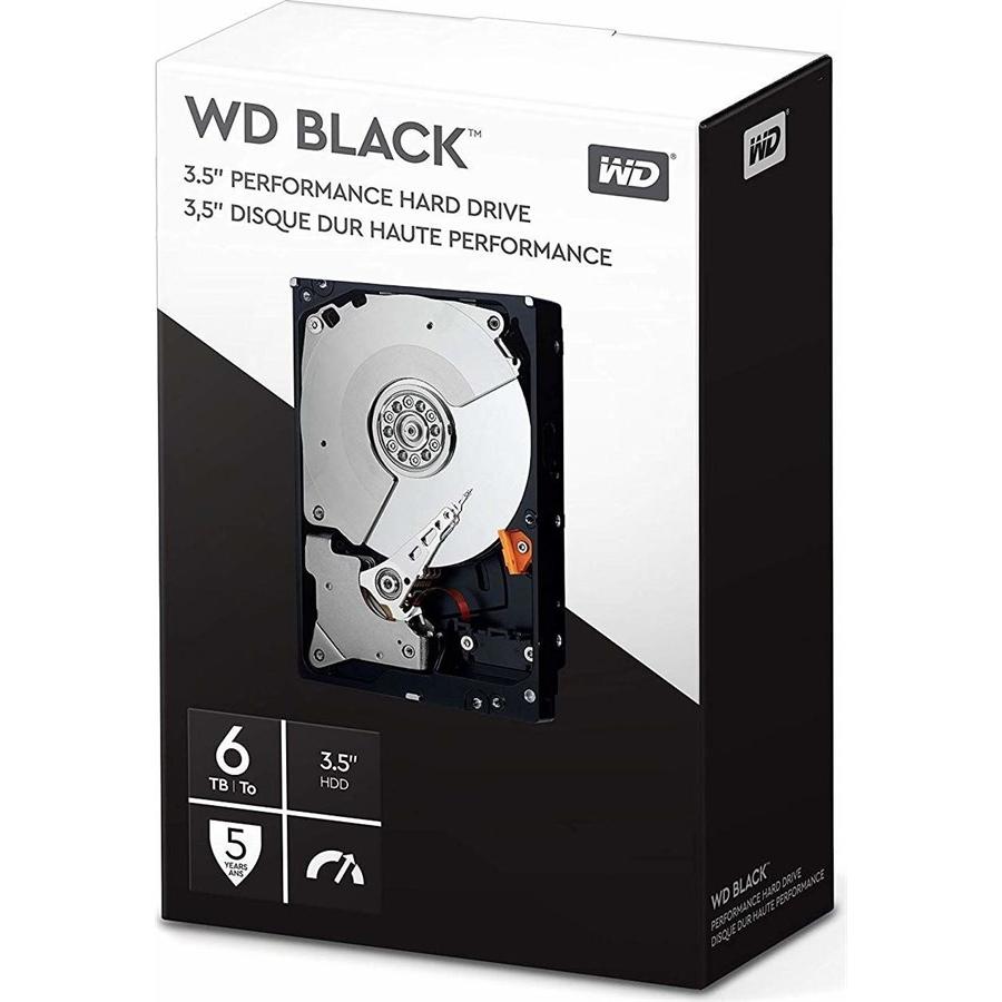 Thumbnail - WD Black Retail (6 TB, 3.5", CMR), Festplatte